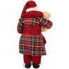 Clayre & Eef 66362 Decoratie Kerstman 16x11x28 cm