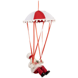 Clayre & Eef 66363 Decoratie Kerstman 25x25x55 cm