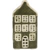 Clayre & Eef 6CE2303 Decoratie Huis met LED 4x4x8 cm