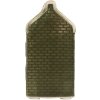 Clayre & Eef 6CE2303 Decoratie Huis met LED 4x4x8 cm