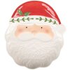 Clayre & Eef 6CE2365 Schaal 29x26x5 cm Wit Rood Landhuisstijl