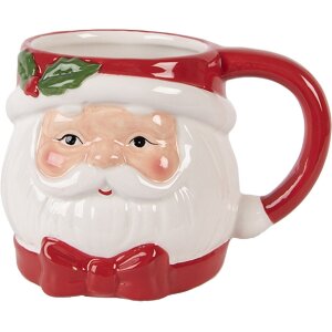 Clayre & Eef 6CEMU0211 Beker 13x10x9 cm 300ml Dolomiet Keramiek