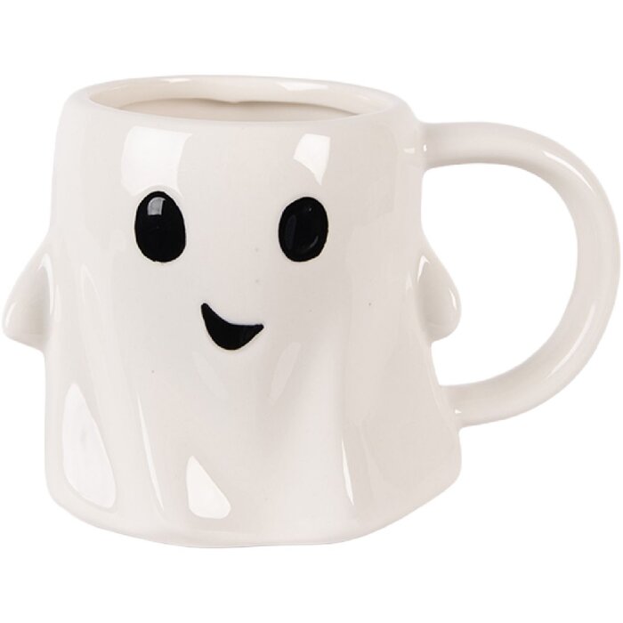 Clayre & Eef 6CEMU0224 Beker 14x9x10 cm 350 ml Dolomiet Landelijk