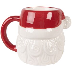 Clayre & Eef 6CEMU0227 Beker 15x11x11 cm 500 ml Dolomiet