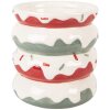 Clayre & Eef 6CEMU0228 Beker met deksel 450ml 15x10x12cm