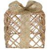 Clayre & Eef 66311 Decoratie Geschenk LED 3-delig Goudkleurig