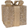 Clayre & Eef 66312 Decoratie Geschenkset LED 3-delig Goudkleurig