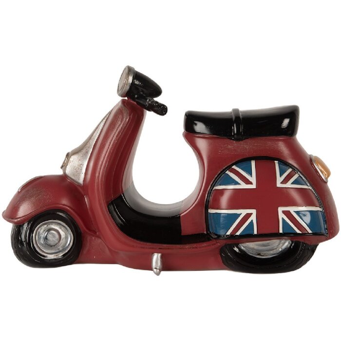 Clayre & Eef 6LMP808 Nachtlampje Motorbrommer LED 27x10x16 cm