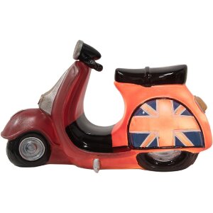 Clayre & Eef 6LMP808 Nachtlampje Motorbrommer LED...