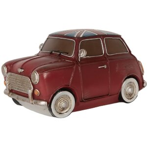 Clayre & Eef 6LMP810 Nachtlampje Auto LED 23x14x12 cm Rood/Blauw