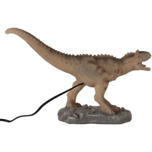 Clayre & Eef 6LMP814 Nachtlampje Dinosaurus LED 36x15x26 cm