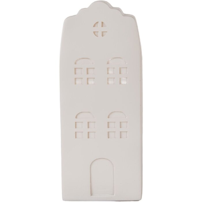 Clayre & Eef 6LMP816 LED Nachtlampje Huisje 9x9x21 cm