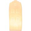 Clayre & Eef 6LMP816 LED Nachtlampje Huisje 9x9x21 cm