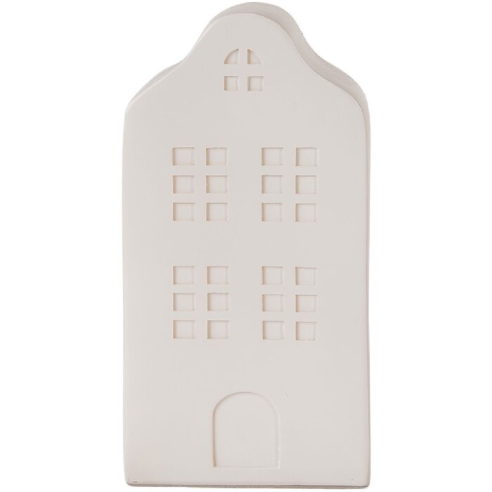 Clayre & Eef 6LMP818 Nachtlampje Huisje LED 8x9x17 cm