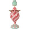 Clayre & Eef 6PR5796 Decoratie Kind met Schaal Roze Groen 22x20x46 cm
