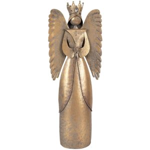 Clayre & Eef 6Y5944 Decoratieve Engel 17x10x46 cm