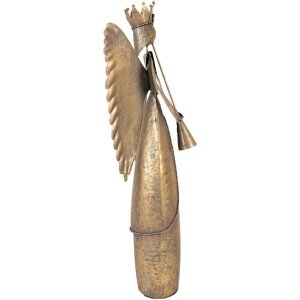 Clayre & Eef 6Y5945 Decoratie Engel 20x16x52 cm Bruin