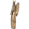 Clayre & Eef 6Y5945 Decoratie Engel 20x16x52 cm Bruin
