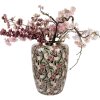 Clayre & Eef 66377 Decoratieve Vaas Grijs-Roze 33x44 cm