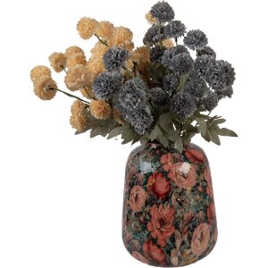 Clayre & Eef 66384 Decoratieve Vaas Roze Groen Ø 21x25 cm