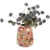 Clayre & Eef 66385 Decoratieve Vaas Roze Grijs 35x52 cm