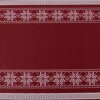 Clayre & Eef KT003.002 Tafelkleed 140x220 cm rood-wit geblokkeerd