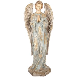 Clayre & Eef 5MG0082 Decoratie Engel 28x20x70 cm...