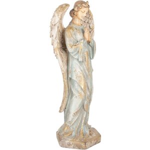 Clayre & Eef 5MG0082 Decoratie Engel 28x20x70 cm...
