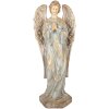 Clayre & Eef 5MG0082 Decoratie Engel 28x20x70 cm Beige/Grijs