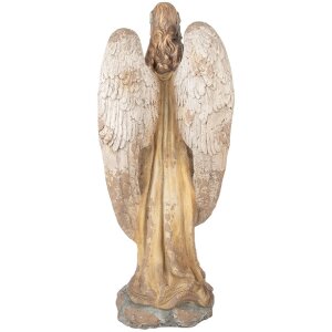 Clayre & Eef Decoratie Engel 28x22x71 cm