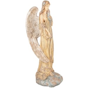 Clayre & Eef Decoratie Engel 28x22x71 cm
