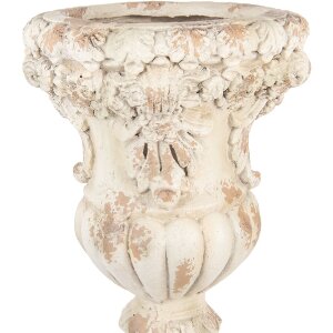 Clayre & Eef 5MG0090 Decoratieve Bloempot Beige 35x56 cm
