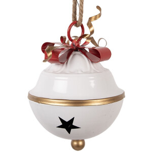 Clayre & Eef 6Y5923 Decoratieve Deurbel Ø 16x22 cm Landelijke Stijl