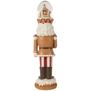 Clayre & Eef Decoratieve Notenkraker met LED 14x13x48 cm