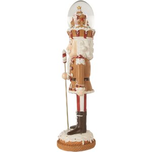 Clayre & Eef Decoratieve Notenkraker met LED 14x13x48 cm