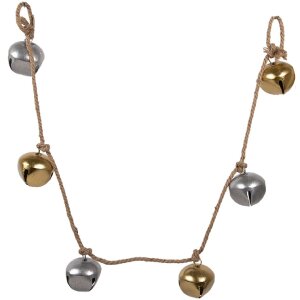 Clayre & Eef 6Y5912 Decoratieve Bel 8x8x135 cm Goud...