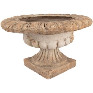 Clayre & Eef Decoratieve bloempot Bruin Beige 61x35 cm