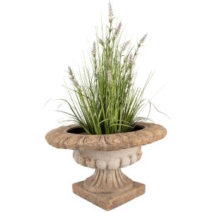 Clayre & Eef Decoratieve bloempot Bruin Beige 61x35 cm