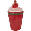 Clayre & Eef 6CE2227 Voorraadpot met deksel 16x14x27 cm