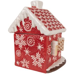 Clayre & Eef 6CE2228 Voorraadpot met deksel 22x28 cm