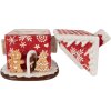 Clayre & Eef 6CE2228 Voorraadpot met deksel 22x28 cm