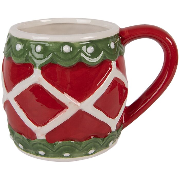 Clayre & Eef Beker 13x10x9 cm 375 ml Keramiek