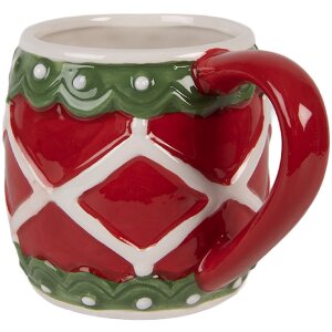 Clayre & Eef Beker 13x10x9 cm 375 ml Keramiek