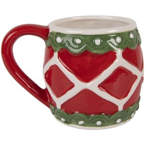 Clayre & Eef Beker 13x10x9 cm 375 ml Keramiek