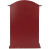 Clayre & Eef 6Y5915 Brievenbus 23x8x34 cm Rood Wit