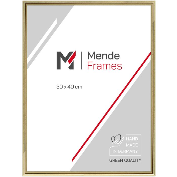 MendeFrames H003 goud 10x30 cm antireflexglas