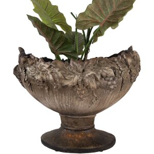 Clayre & Eef Decoratieve Bloempot 54x34x43 cm Bruin...