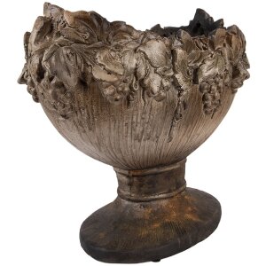 Clayre & Eef Decoratieve Bloempot 54x34x43 cm Bruin Beige