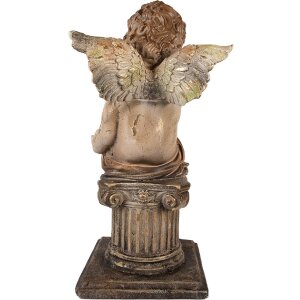 Clayre & Eef Decoratie Engel 30x30x60 cm Beige