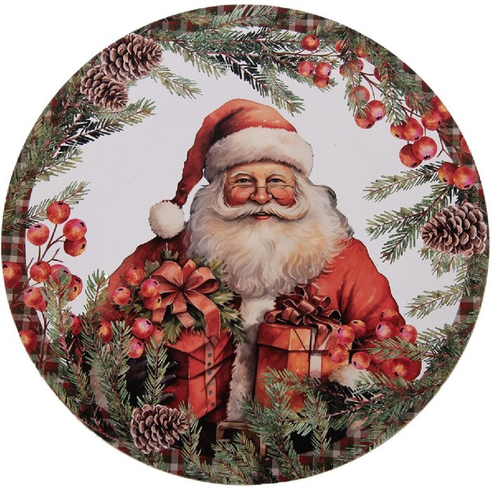 Clayre & Eef Servieerschaal Ø 40x1 cm